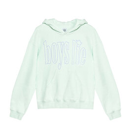 Boys Lie Hold My Phone Racer Hoodie