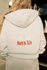 Boys Lie I'm Not Where You Left Me Racer Hoodie