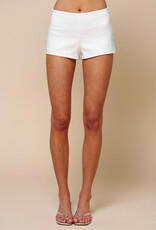 Mini Shorts With Side Zipper