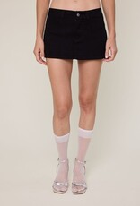 Twill Micro Skort Mini Skirt