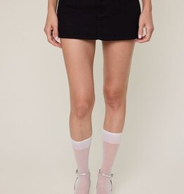 Twill Micro Skort Mini Skirt
