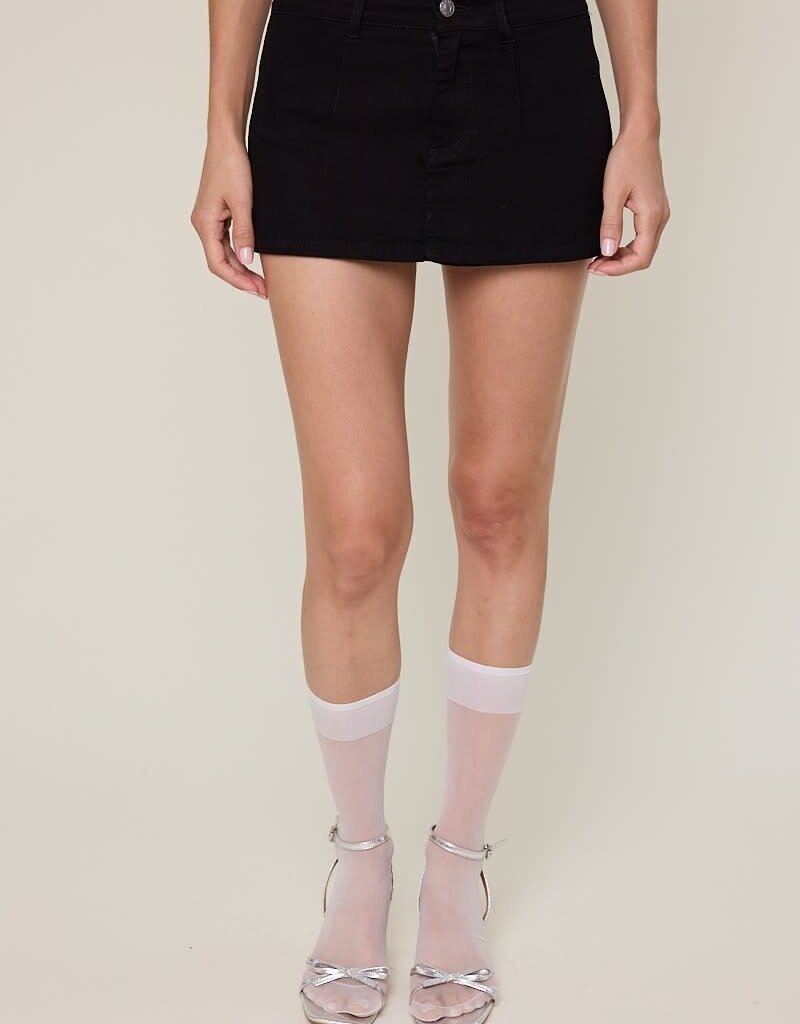 Twill Micro Skort Mini Skirt