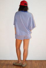 Madison Striped Oversized Tee