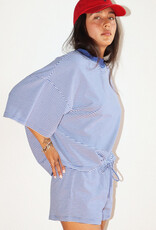 Madison Striped Oversized Tee