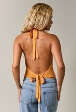 Cowl Neck Halter Sweater