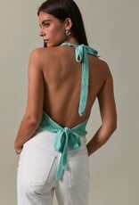 Cowl Neck Halter Sweater