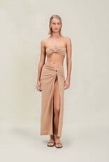 Devon Windsor Gwen Knotted Sarong Skirt