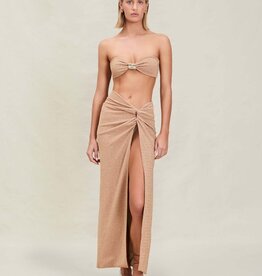 Devon Windsor Gwen Knotted Sarong Skirt