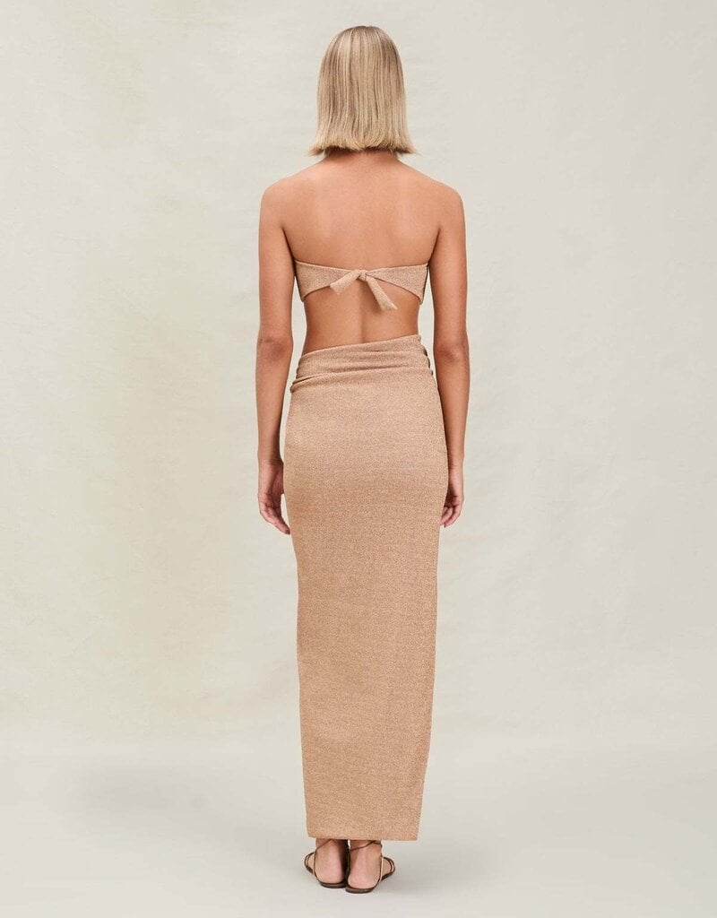 Devon Windsor Gwen Knotted Sarong Skirt