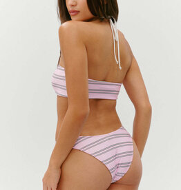 Frankies Bikinis Dove Reversible Shine Bikini Bottom