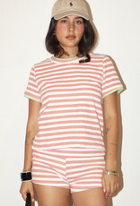 Charlie Striped Foldover Shorts