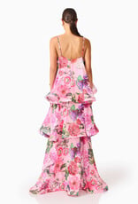Elliatt Armani Floral Tiered Maxi Dress