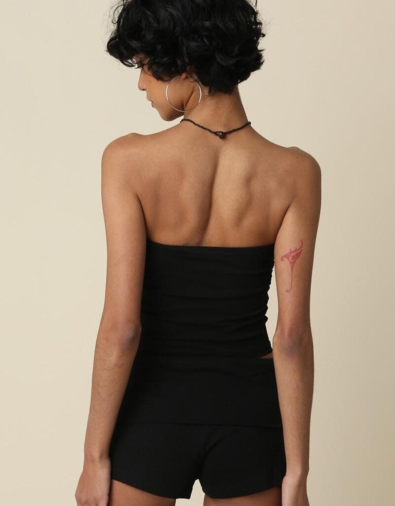Tube Top Foldover Short Set