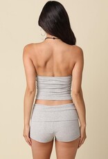 Tube Top Foldover Short Set