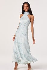 ASTR Ashley 3D Applique Maxi Dress