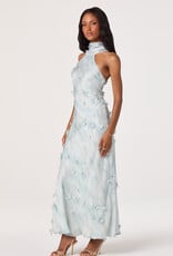 ASTR Ashley 3D Applique Maxi Dress