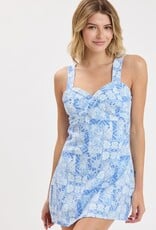 Buckley Patchwork Print Skort Mini Dress