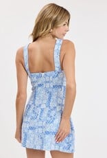 Buckley Patchwork Print Skort Mini Dress