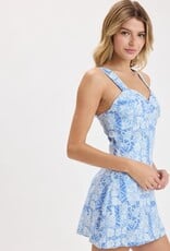 Buckley Patchwork Print Skort Mini Dress