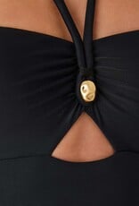 VIX Matte Meera Bandeau One Piece Full Swimsuit