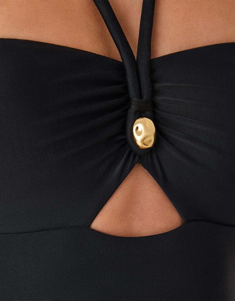 VIX Matte Meera Bandeau One Piece Full Swimsuit