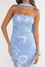 Demi Floral Embroidered Sheer Maxi Dress