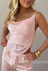 All Over Fringe Crop Top