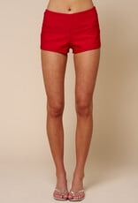 Mini Shorts With Side Zipper