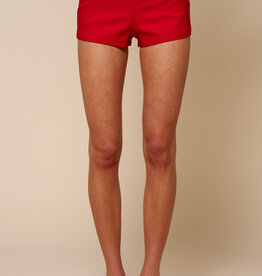 Mini Shorts With Side Zipper