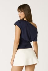 Gigi Off Shoulder Ruched Waist Top