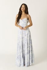 Cami Strap Tiered Toile Maxi Dress