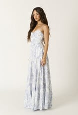 Cami Strap Tiered Toile Maxi Dress