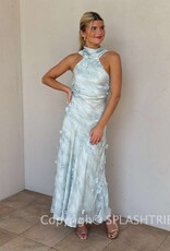 ASTR Ashley 3D Applique Maxi Dress