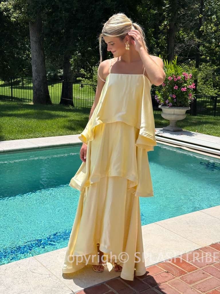 elliatt maxi dress Tilly Tiered Maxi Dress