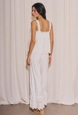 Victoria Eyelet Scallop Edge Pant