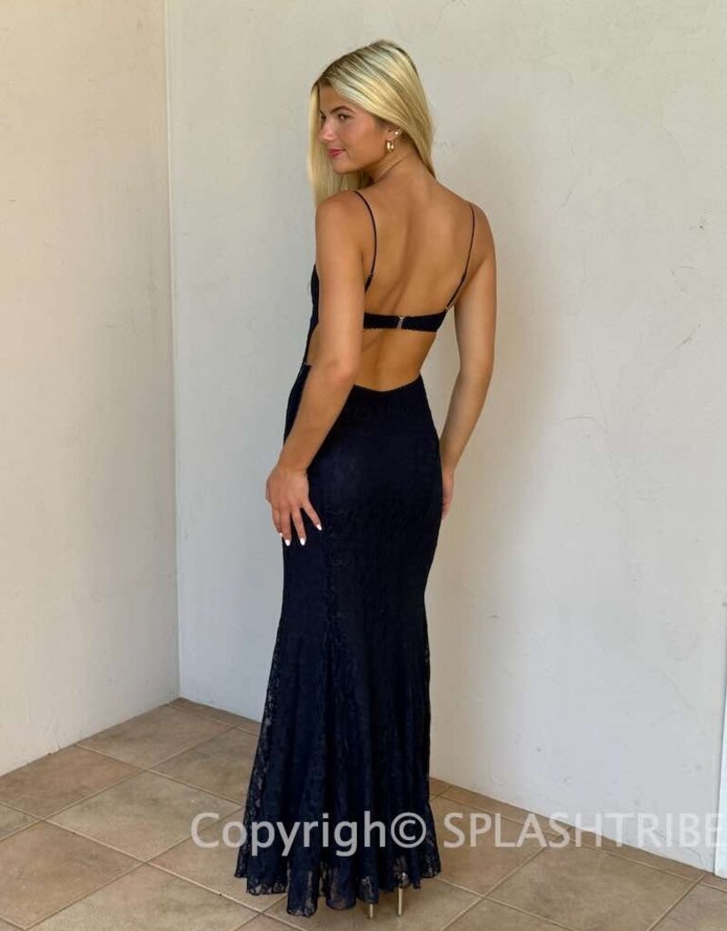 Emme Lace Bodycon Maxi Dress