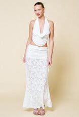 Keira Floral Jacquard Maxi Skirt