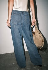 Nicks Studded Denim Drawstring Pants