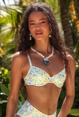 Kulani Kinis Decorative Ditzy Underwire Bikini Top