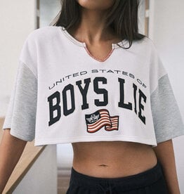 Boys Lie United States of Boys Lie Tomboy Crop Top