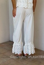 Victoria Eyelet Scallop Edge Pant