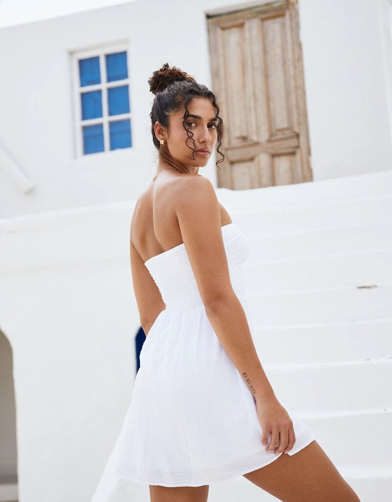 Zoey Twist Front Mini Dress