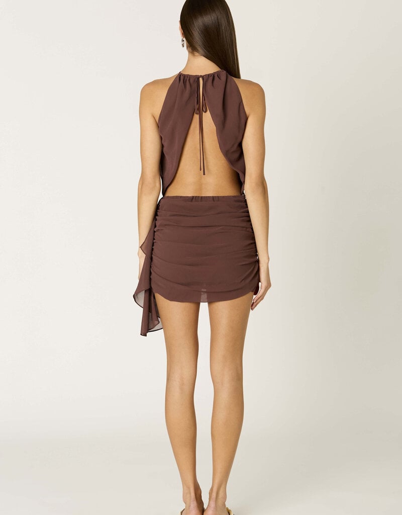 Lorenzo Open Back Mini Dress