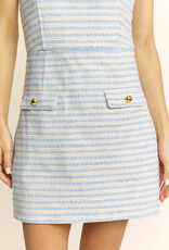 Tweed Edit Strapless Mini Dress