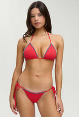 Frankies Bikinis Mackenzie Beaded Cheeky Bikini Bottom