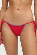 Frankies Bikinis Mackenzie Beaded Cheeky Bikini Bottom