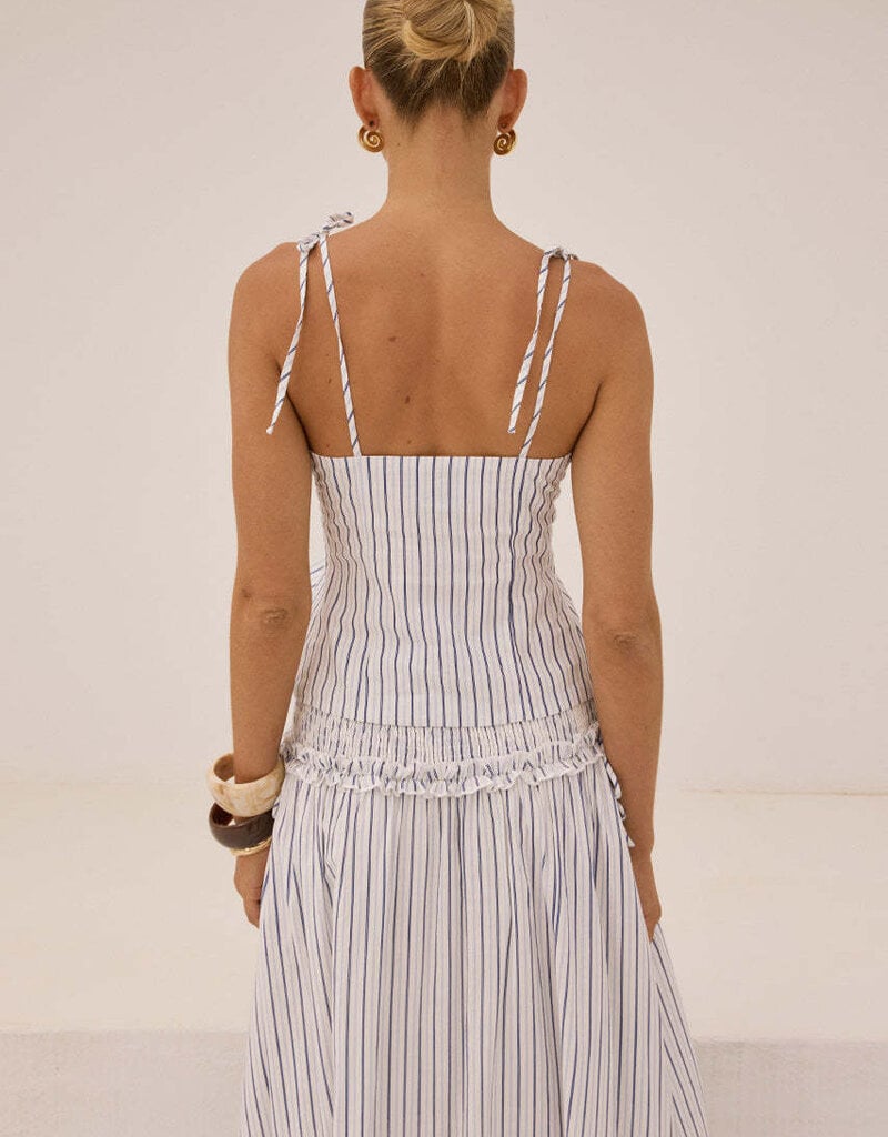 Katalia Ruched Front Tie Top