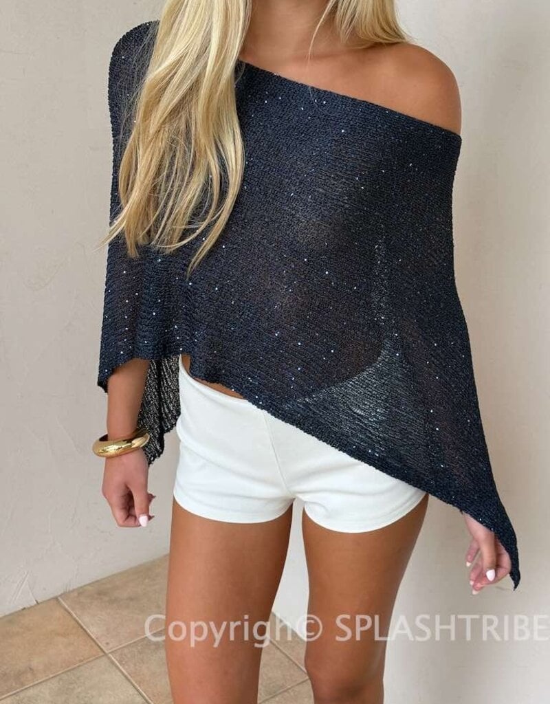 Galia Knit Poncho