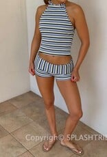 Riley Striped Halter Top