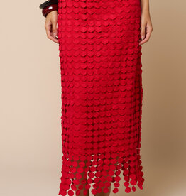 Krista Circle Drop Midi Skirt